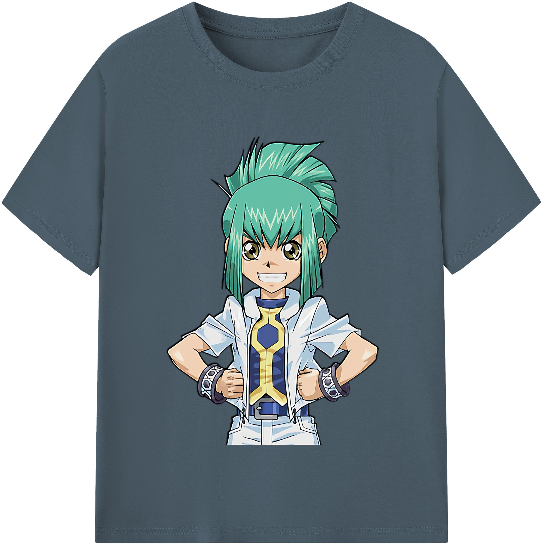 （画像用） 遊☆戯☆王 Yu-Gi-Oh! 綿100％半袖Tシャツ（フロントプリント）